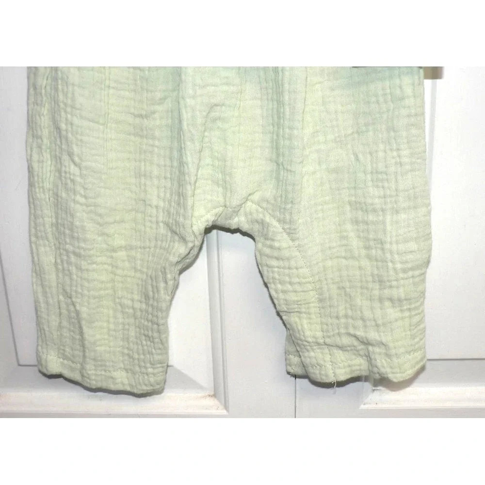 Rachel Zoe Baby‎ 3 Piece Set Jumpsuit Headband UV Sunglasses in Green 0-3Mths